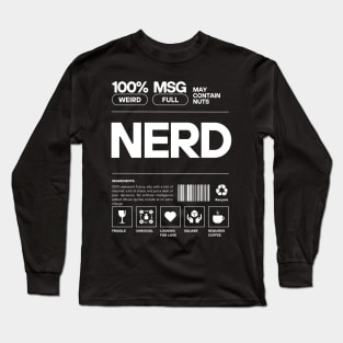 Nerd Info Long Sleeve T-Shirt